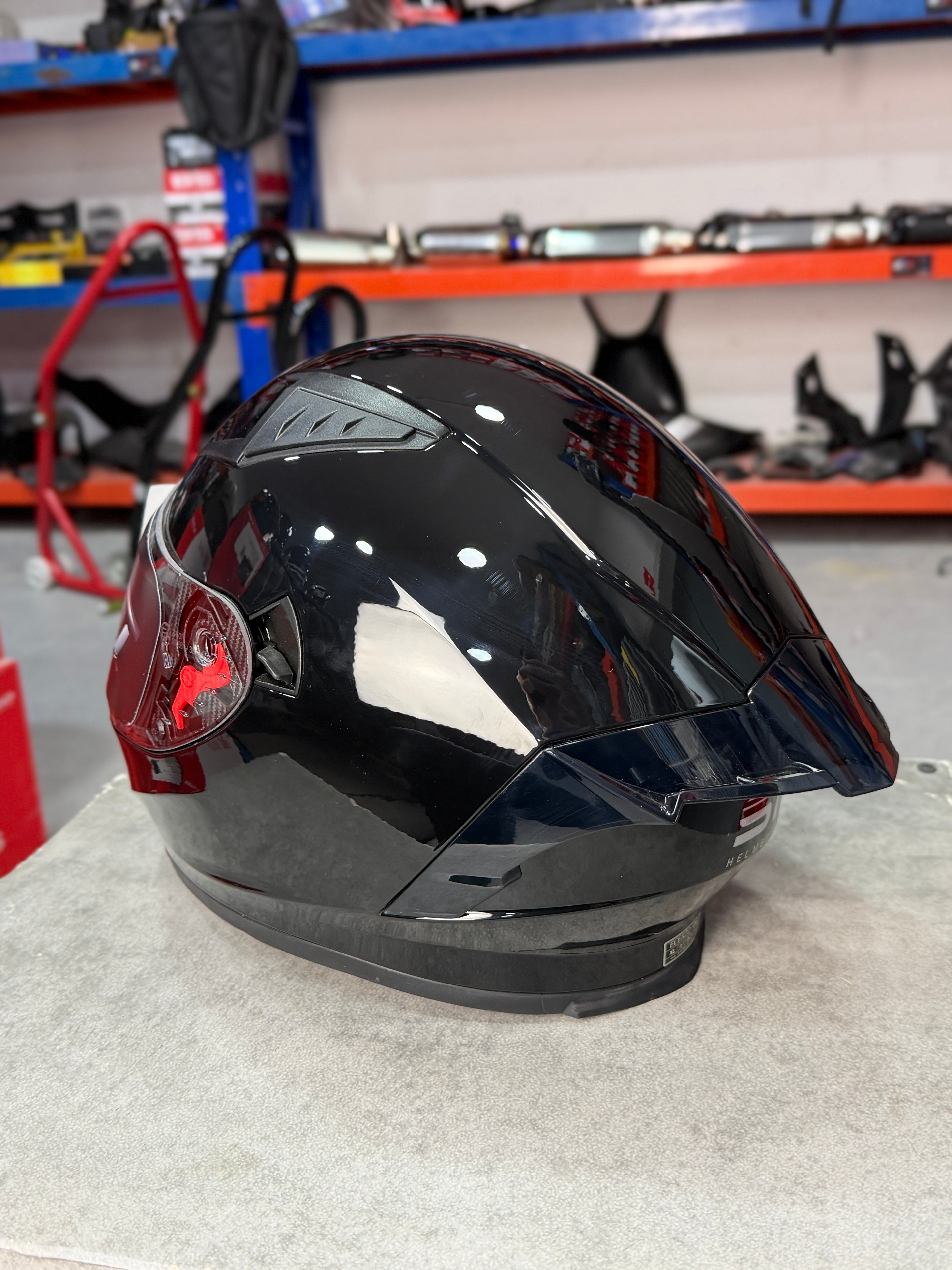 HELMET ST Z-501 GLOSS BLACK