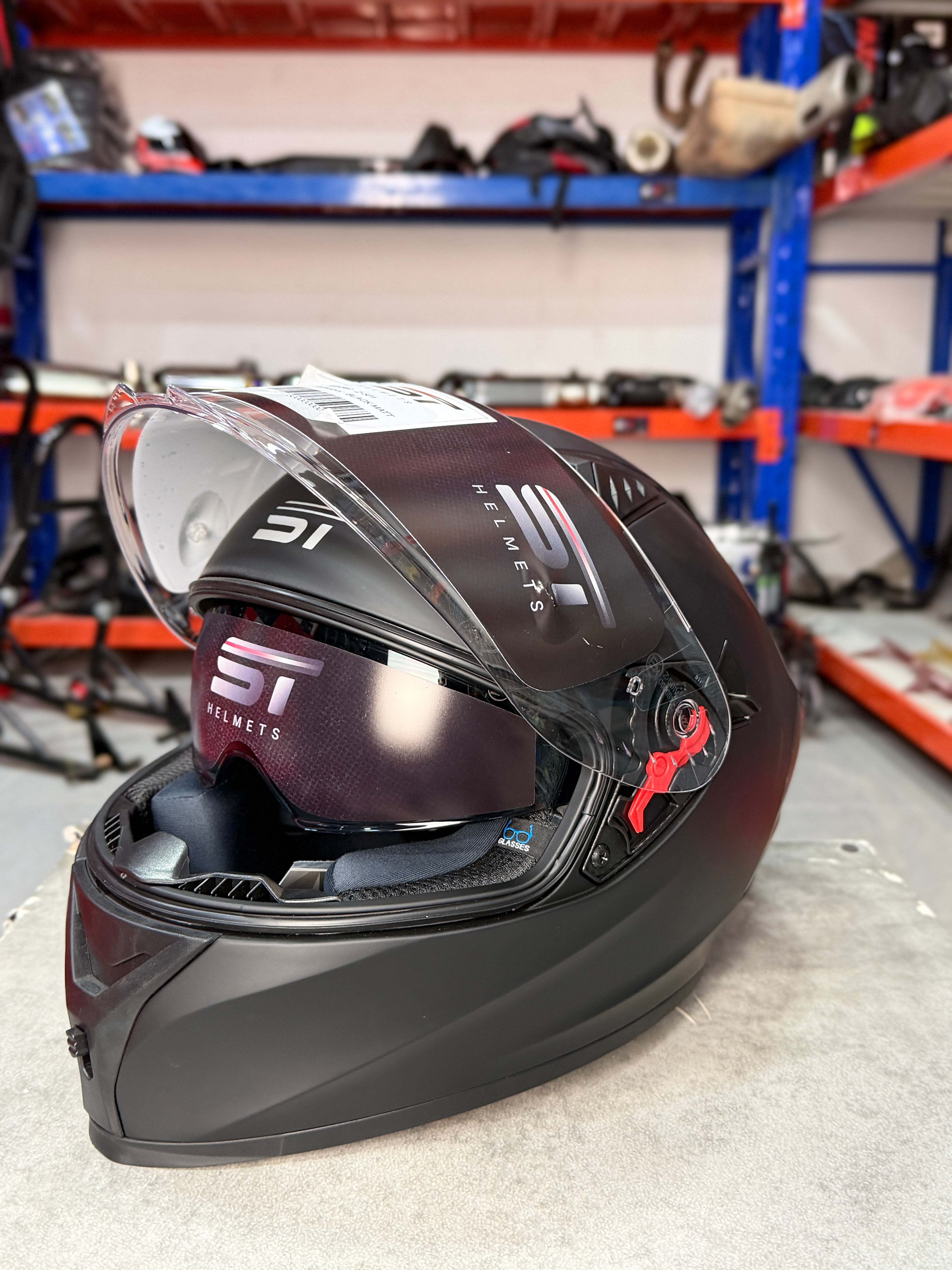 HELMET ST Z-501 MATT BLACK