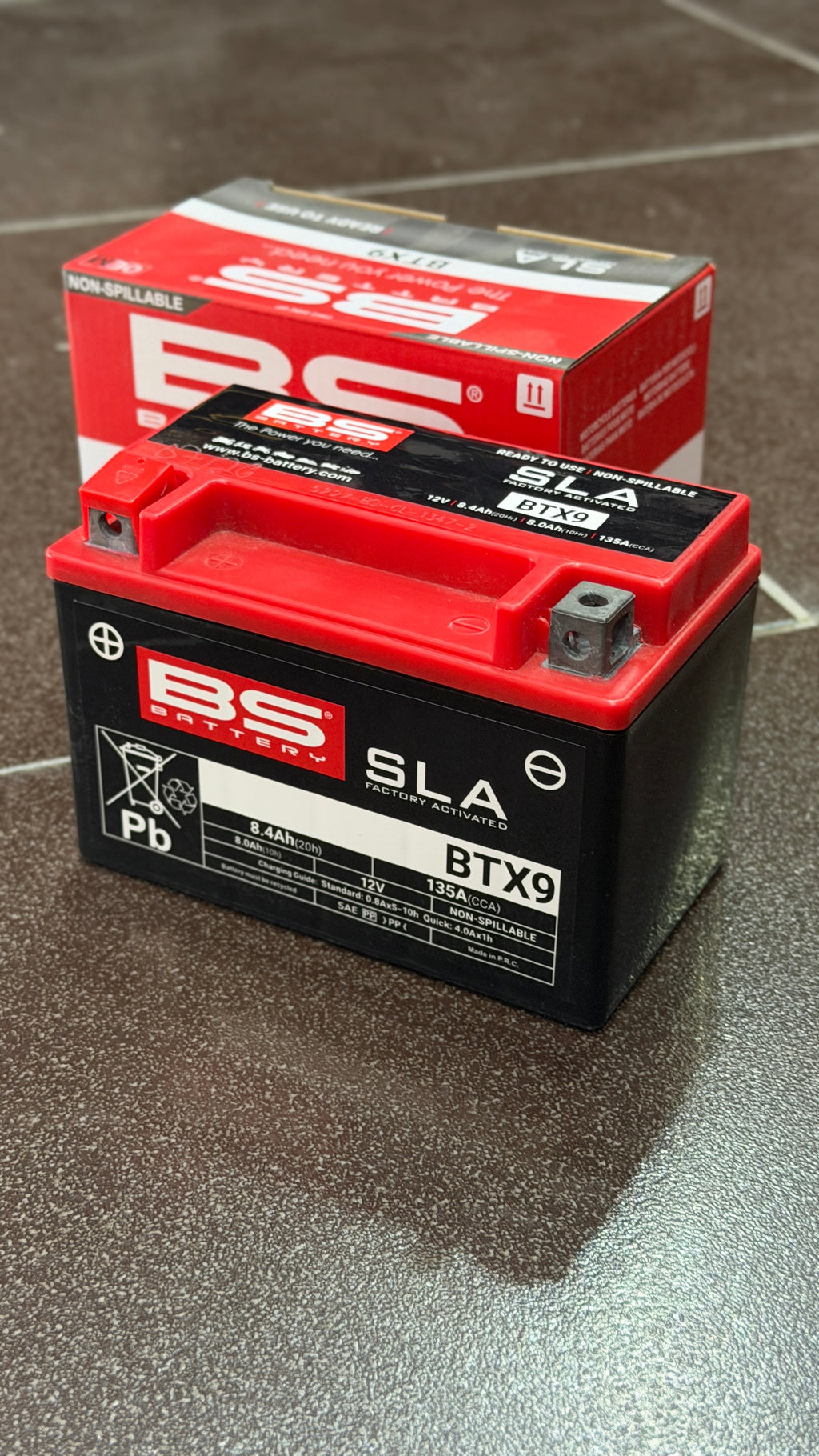 BS BATTERY SLA-BTX9