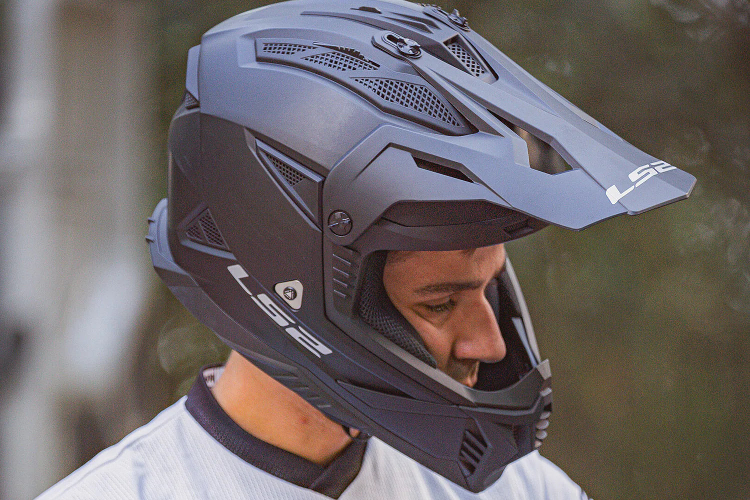 HELMET LS2 MX 708 FAST II MATT BLACK