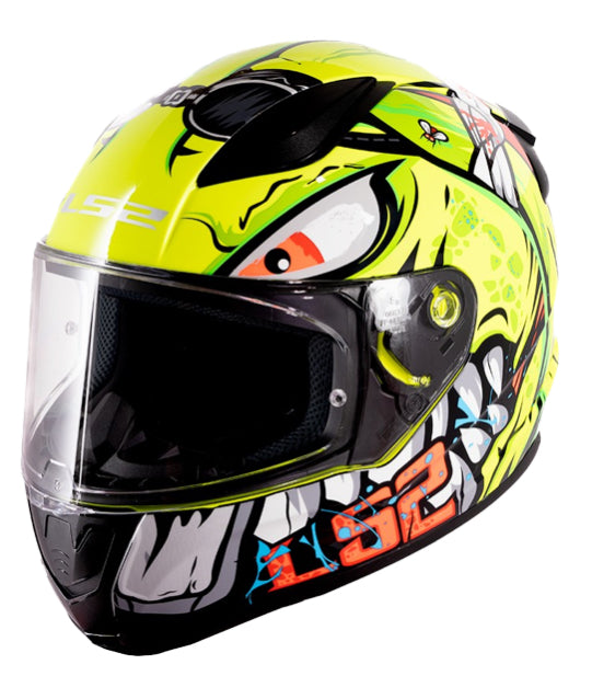خوذة LS2 FF353 RAPID BADASS صفراء