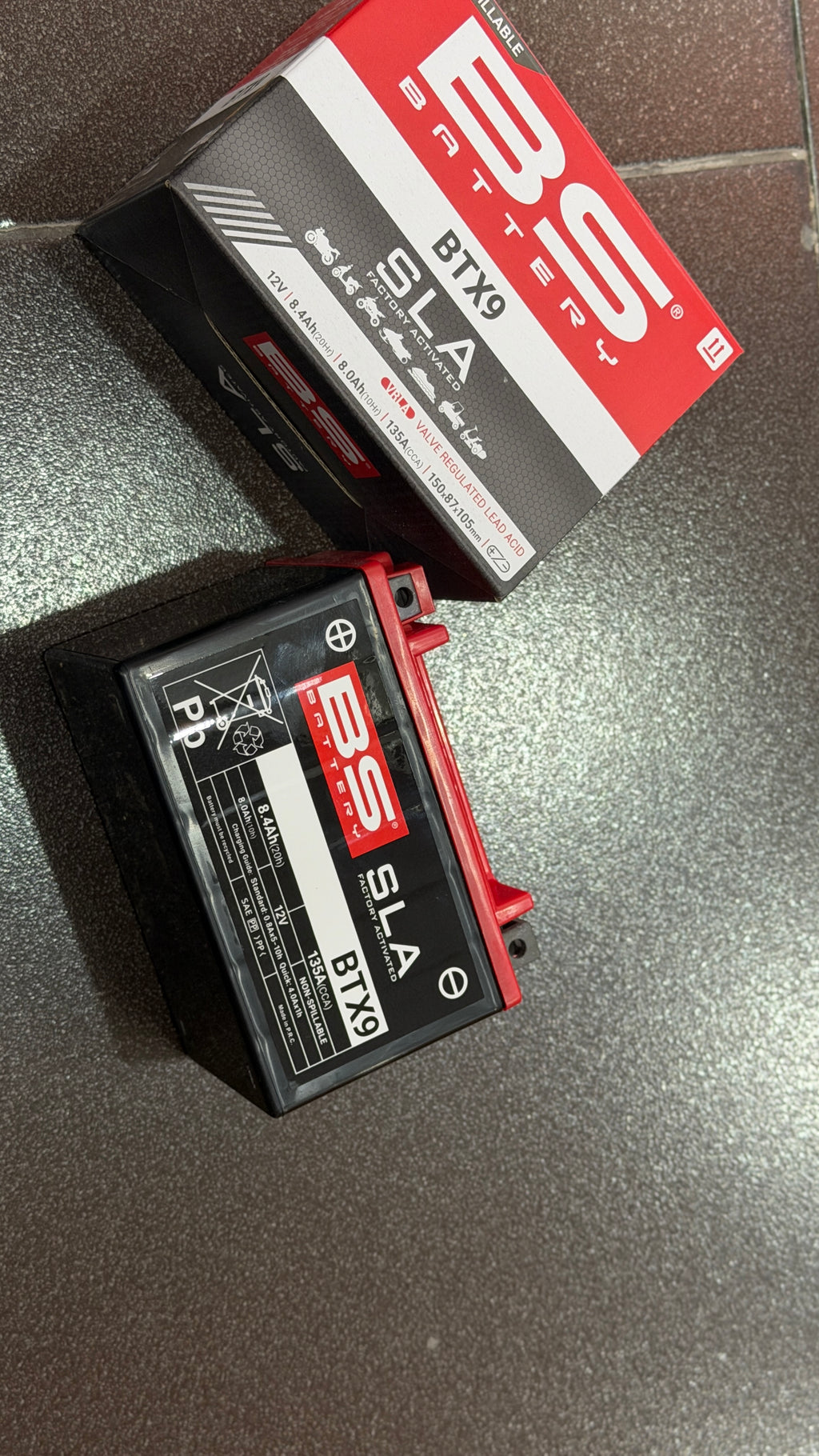 BS BATTERY SLA-BTX9