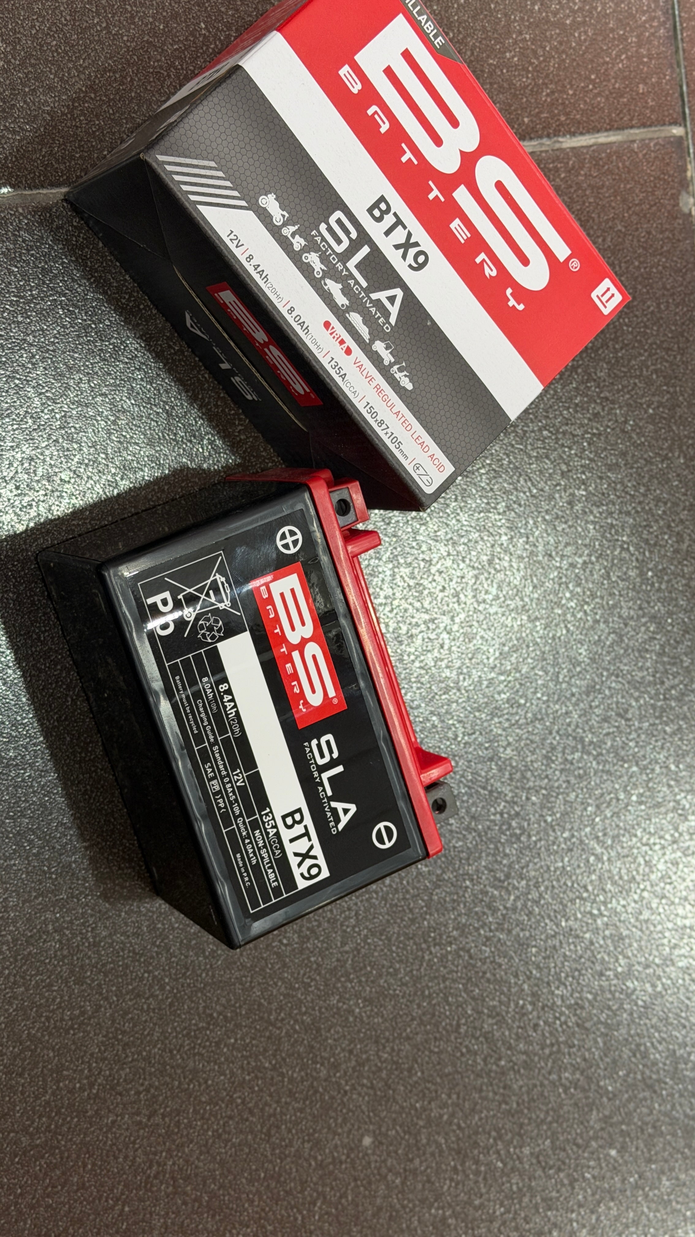 BS BATTERY SLA-BTX9