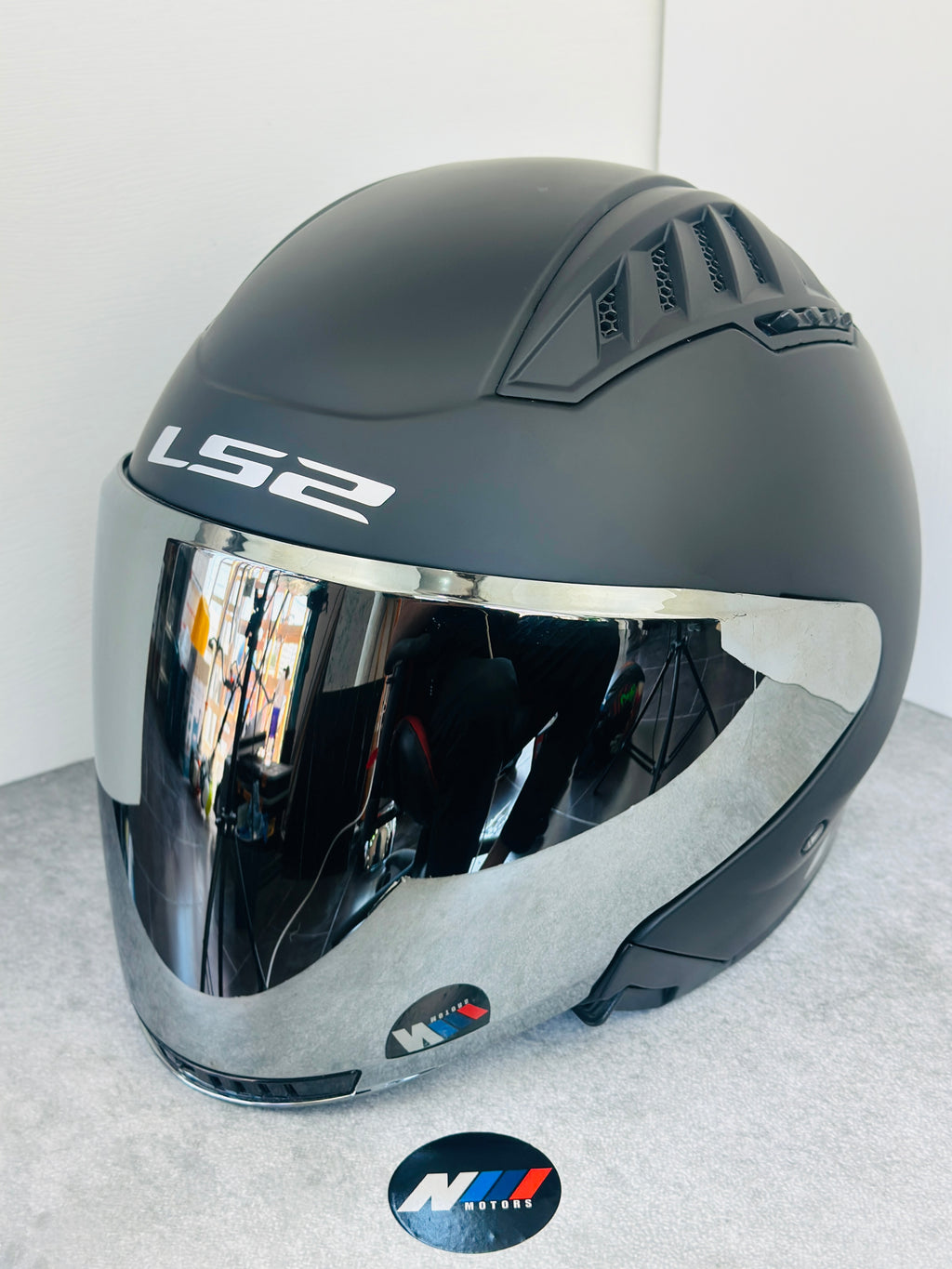 HELMET LS2 OF600 COPTER MATT BLACK