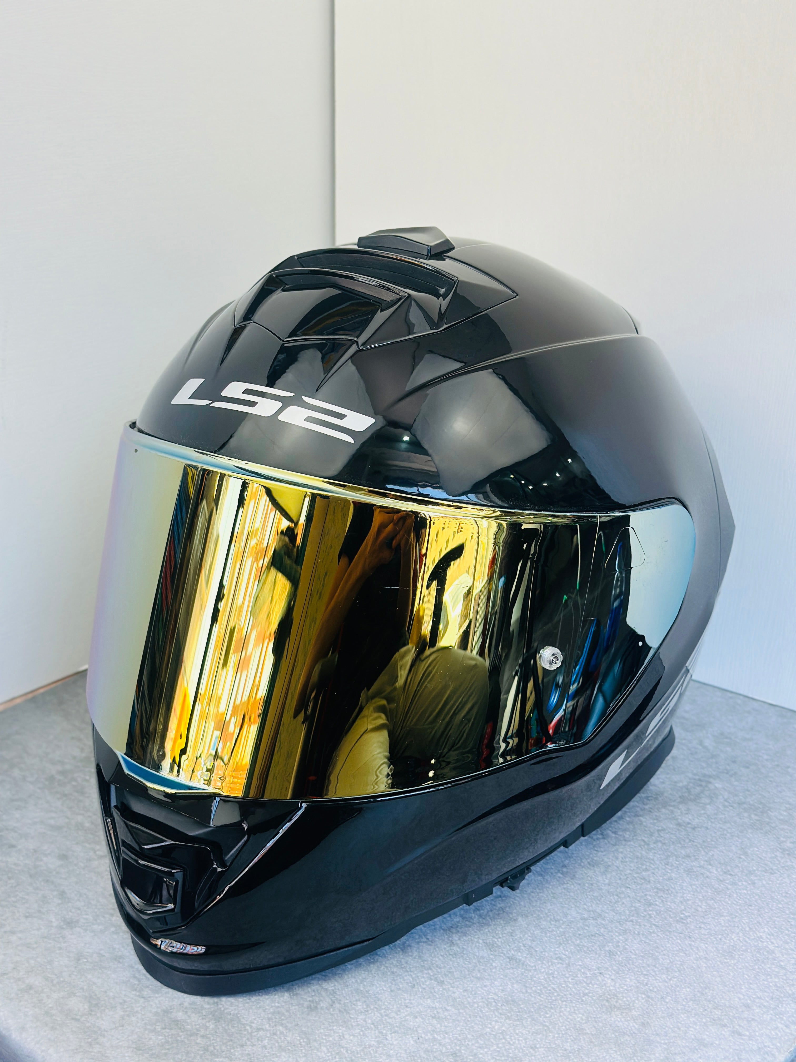 HELMET LS2 FF800 STORM  GLOSS BLACK