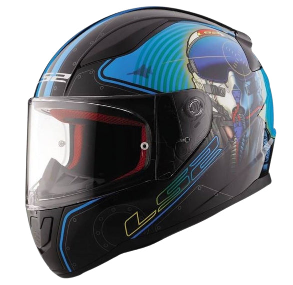 HELMET LS2 FF353 RAPID MACH BLUE CALL OF DUTY