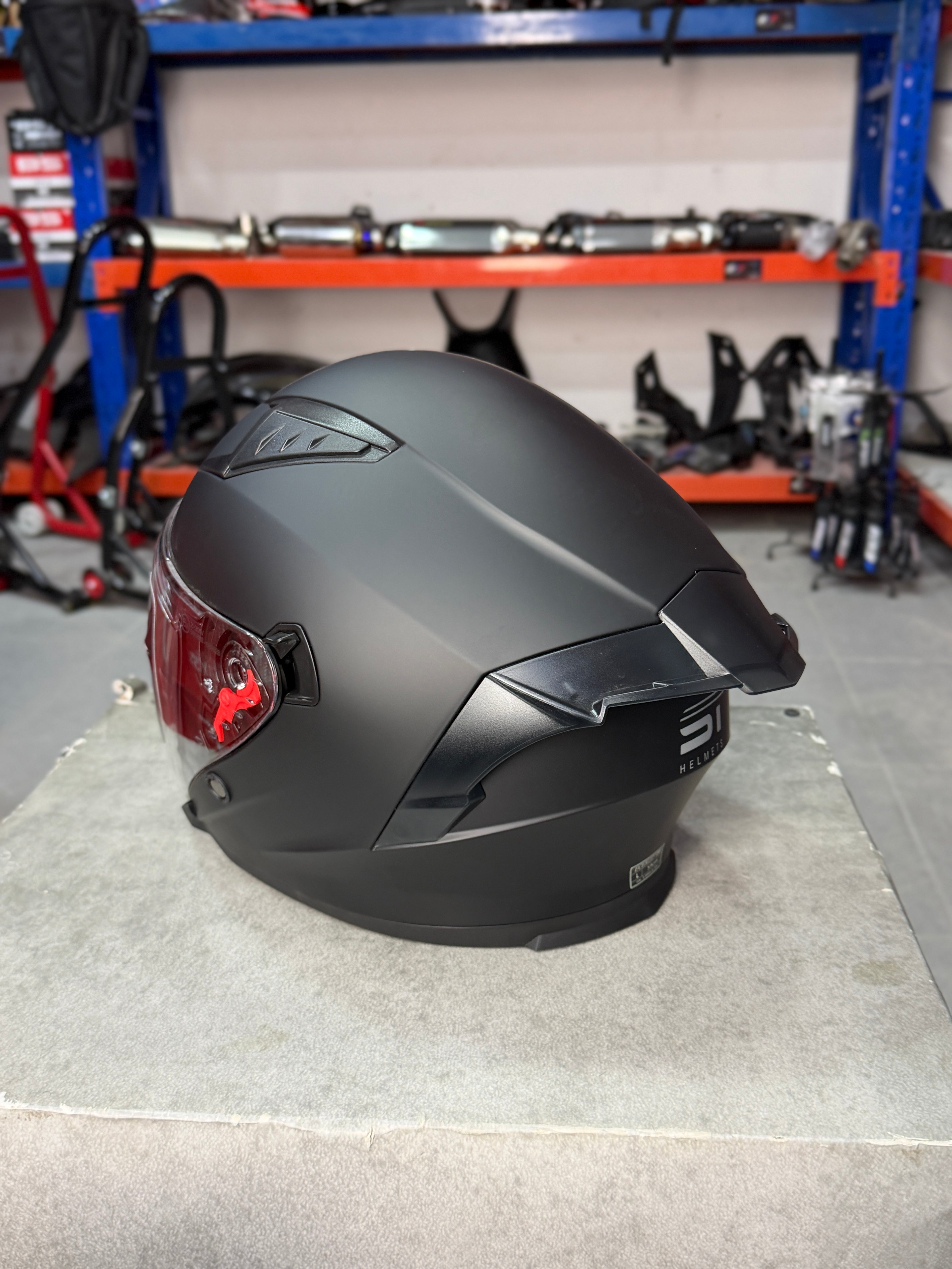 HELMET ST Z-301 MATT BLACK