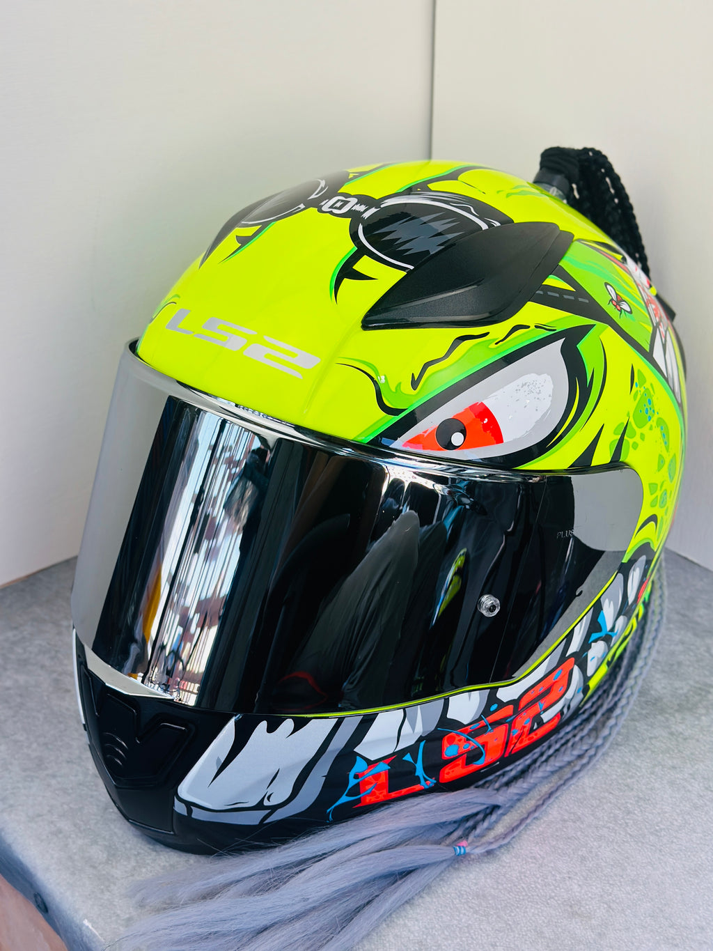 خوذة LS2 FF353 RAPID BADASS صفراء