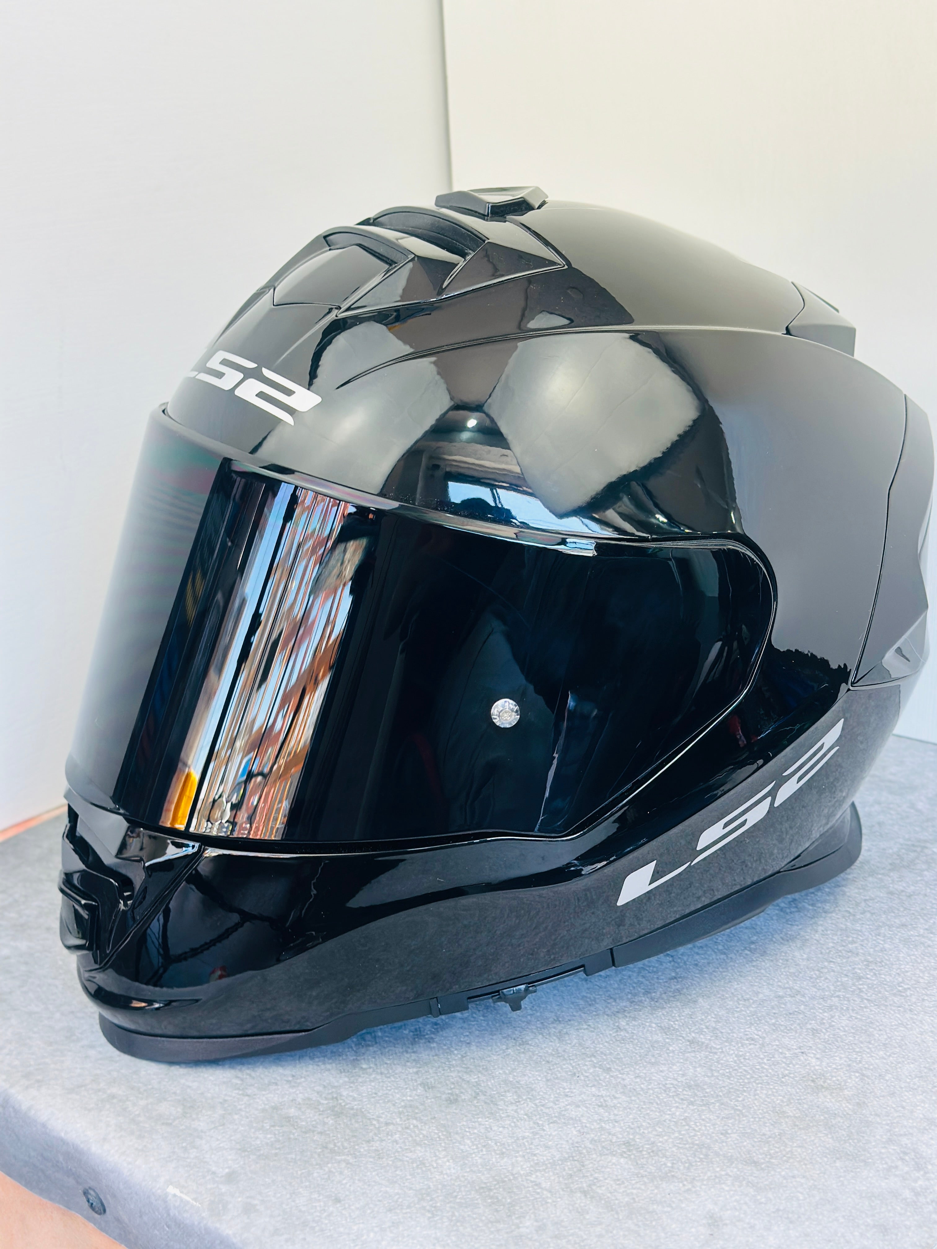 HELMET LS2 FF800 STORM  GLOSS BLACK