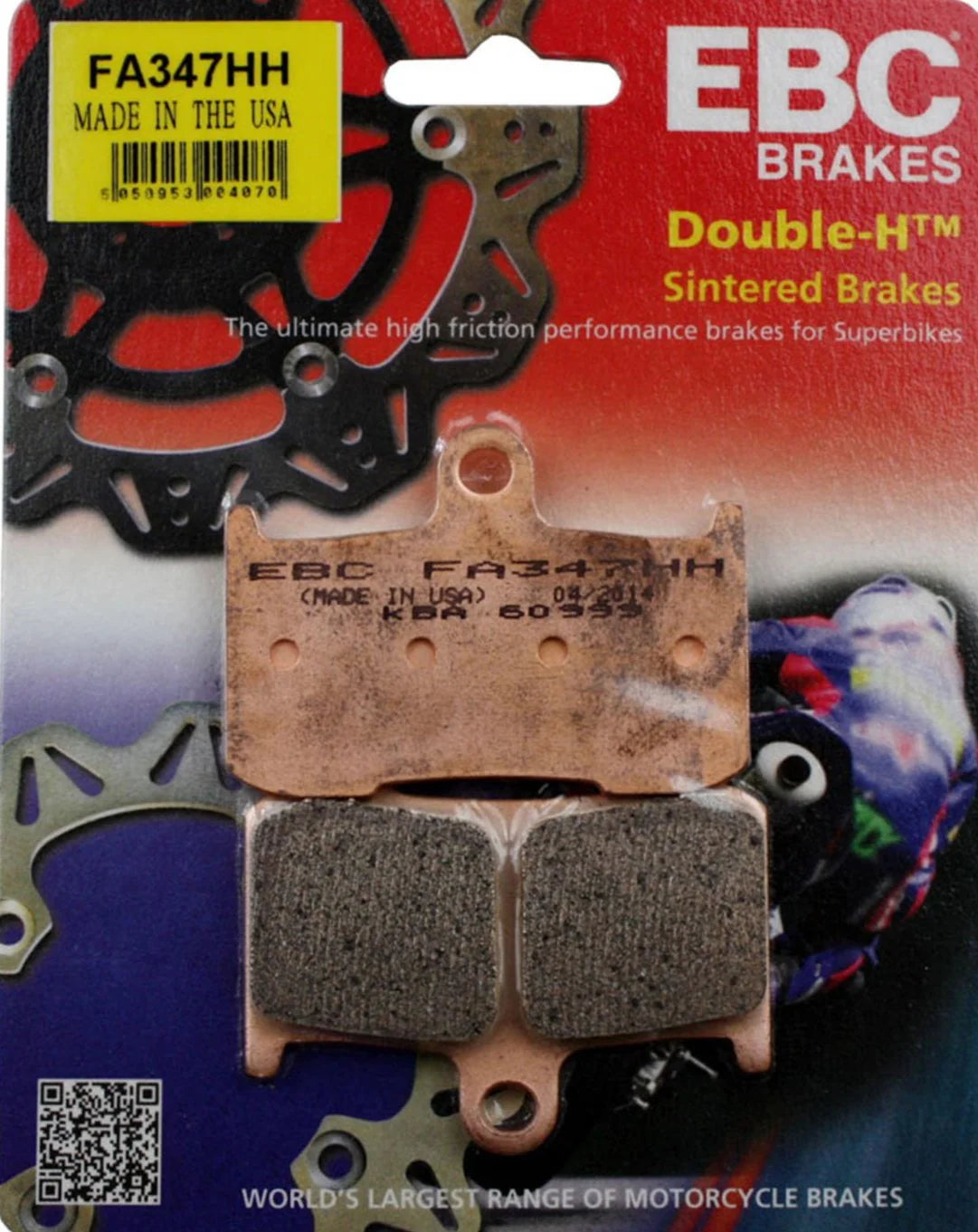 EBC Brakes FA347HH Double-H™ Sintered Pads