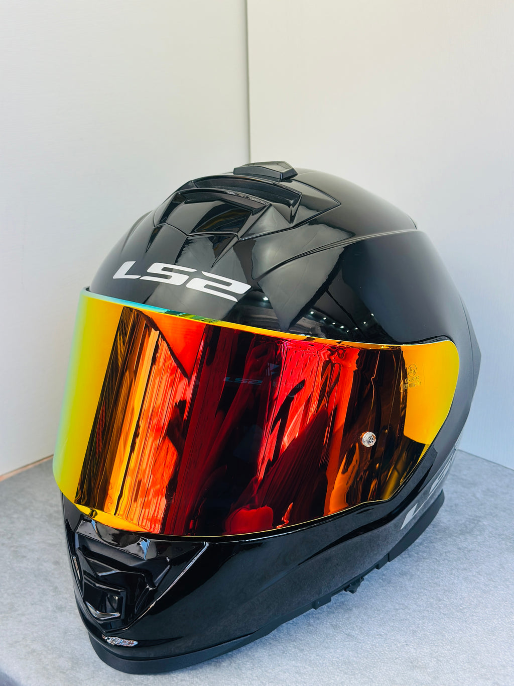 HELMET LS2 FF800 STORM  GLOSS BLACK
