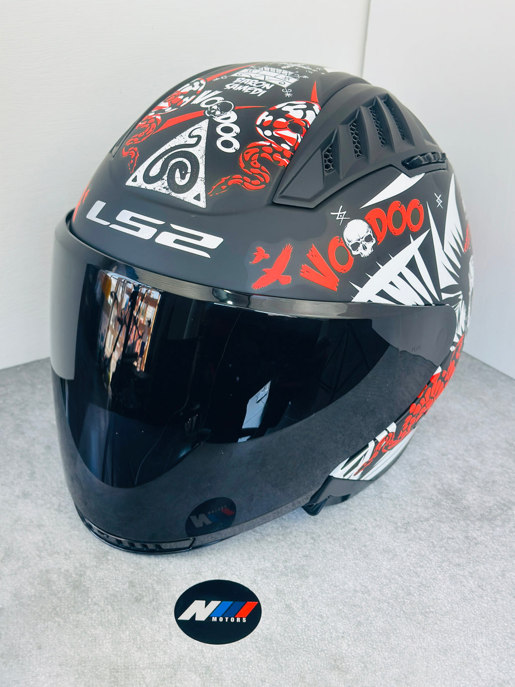 HELMET LS2 OF600 COPTER VOODOO RED