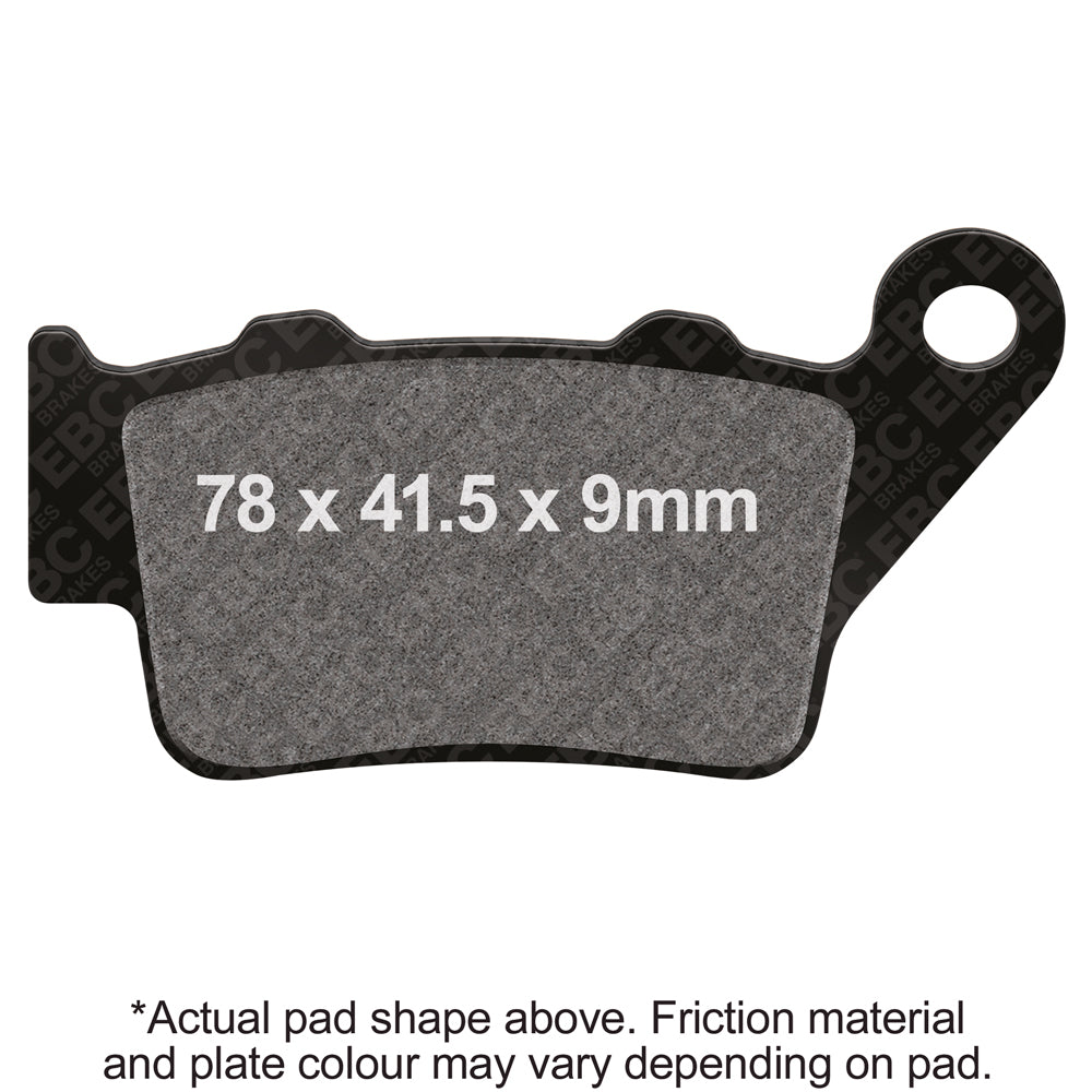 EBC Brakes FA213HH Double-H™ Sintered Pads