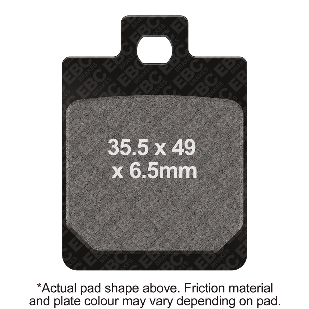 EBC Brakes SFA260 Series Scooter Organic Pads