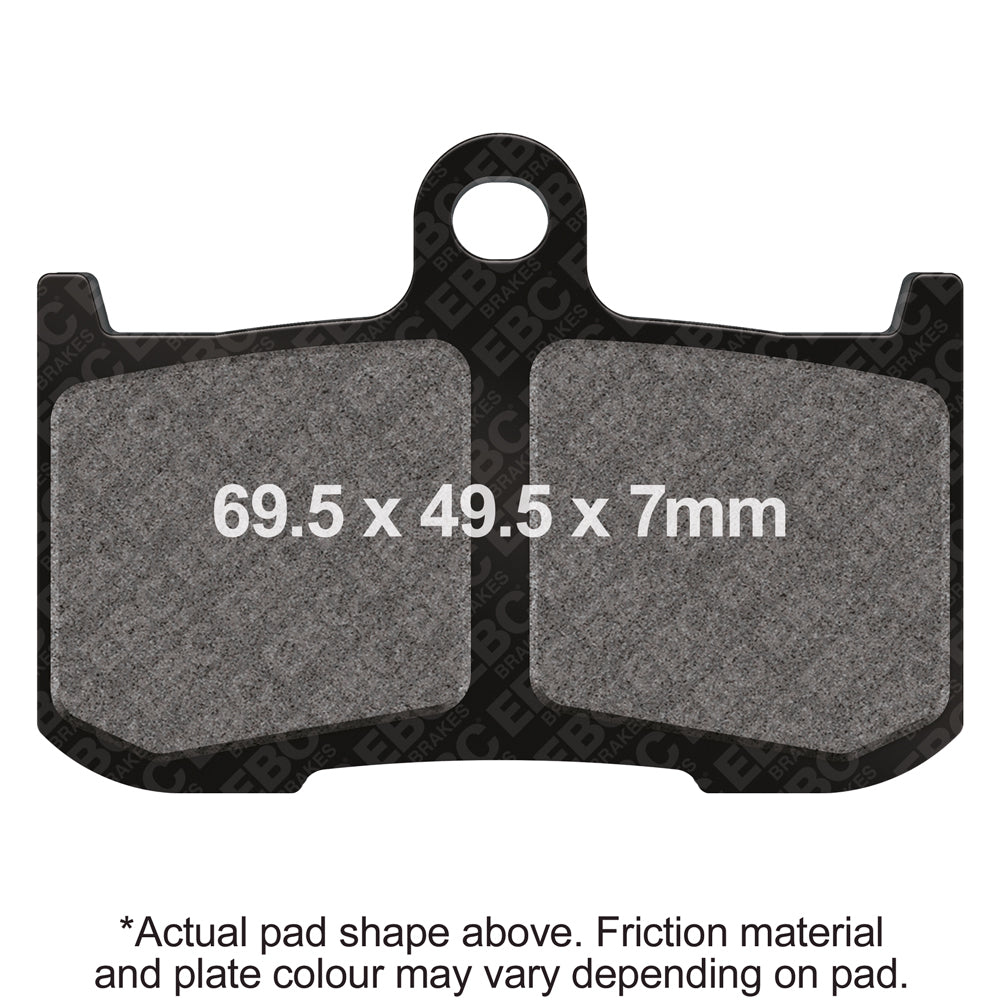 EBC Brakes FA347HH Double-H™ Sintered Pads
