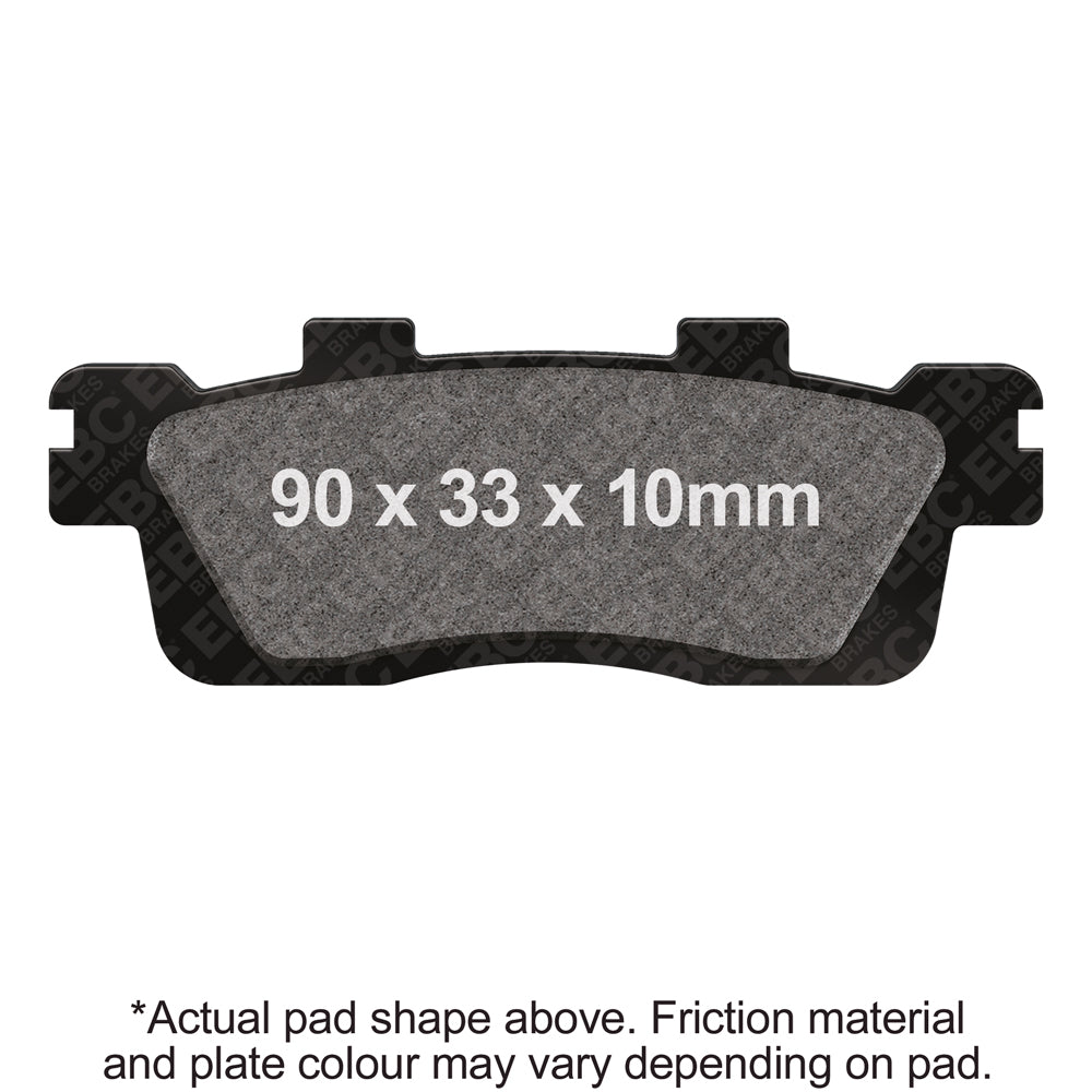 EBC Brakes SFA498 Series Scooter Organic Pads