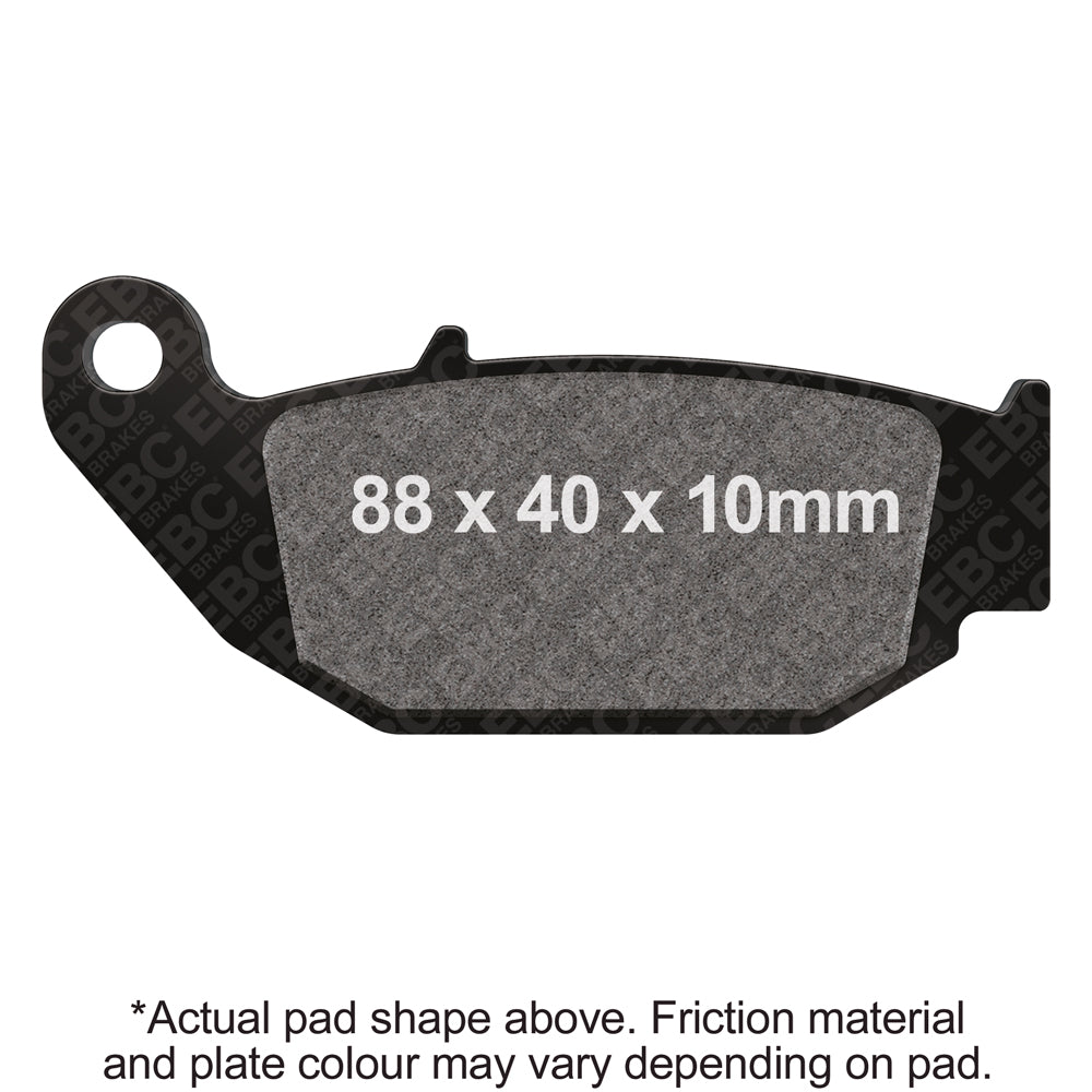 EBC Brakes Organic FA629 Series Pads