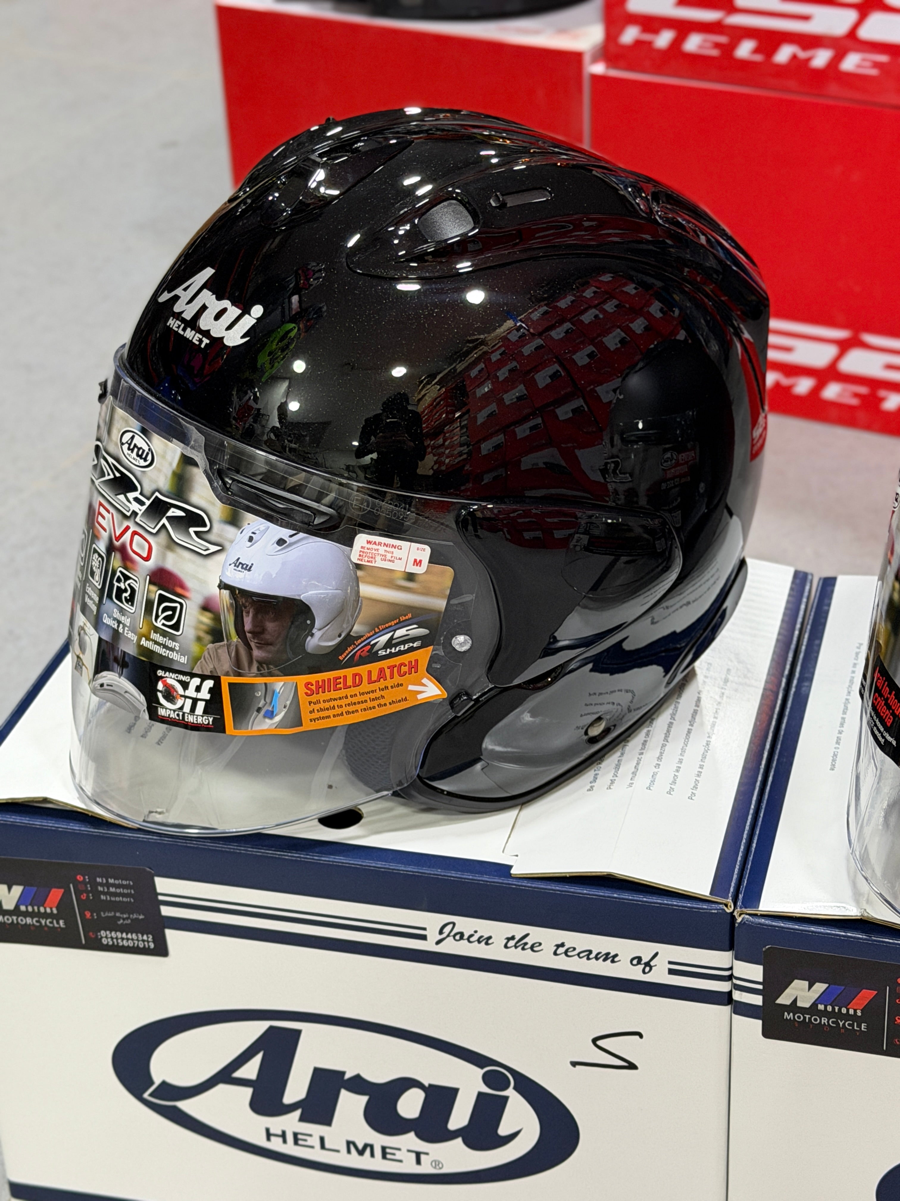 HELMET ARAI SZR DIAMOND BLACK