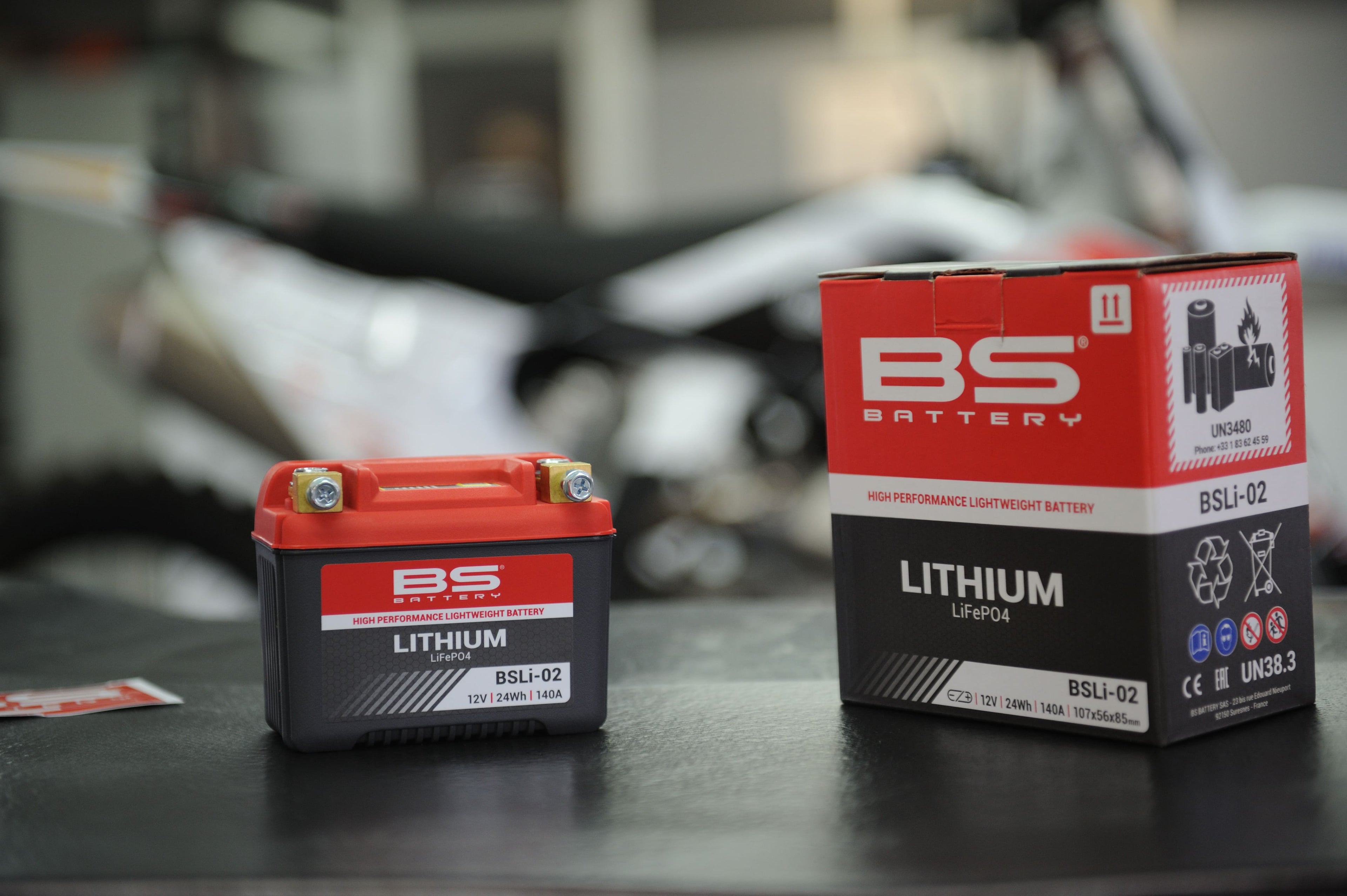 BS Battery BSLi-02 Lithium