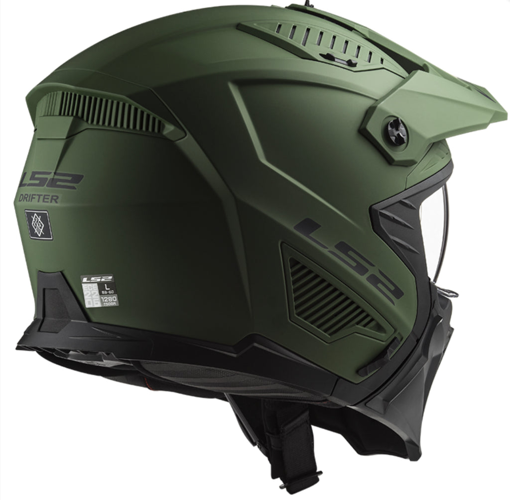 HELMET LS2 OF606 DRIFTER GREEN