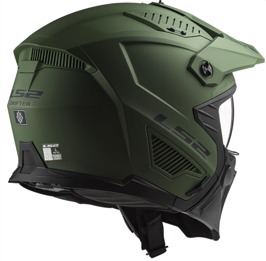 HELMET LS2 OF606 DRIFTER GREEN