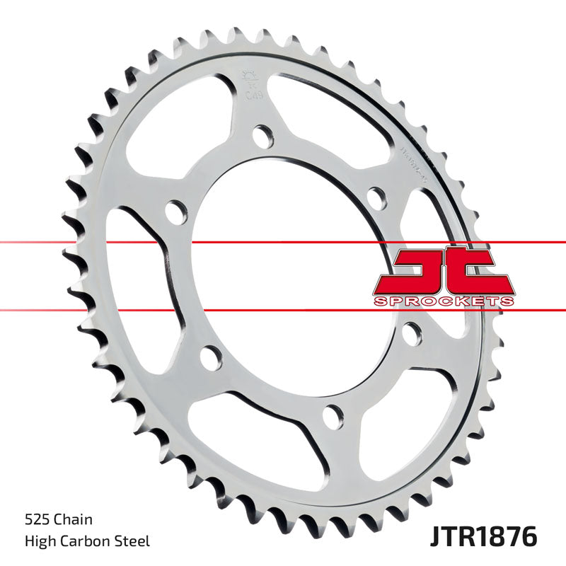 JT Sprockets JTR1876.43 Steel Rear Sprocket 43TEETH ORGINIAL