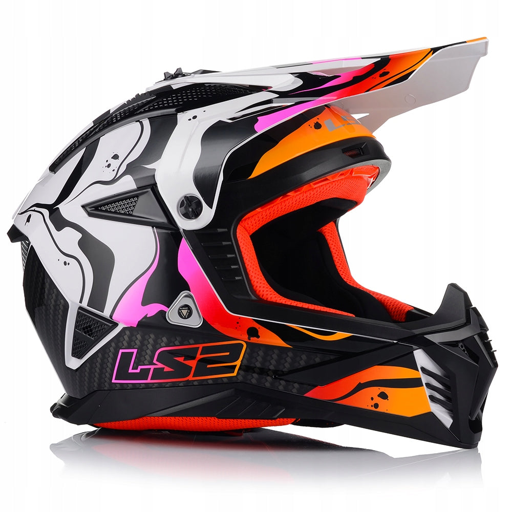 HELMET LS2 MX 708 FAST II WASH WHITE