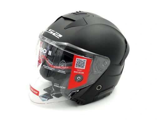 HELMET LS2 OF618 VERSO II MATT BLACK