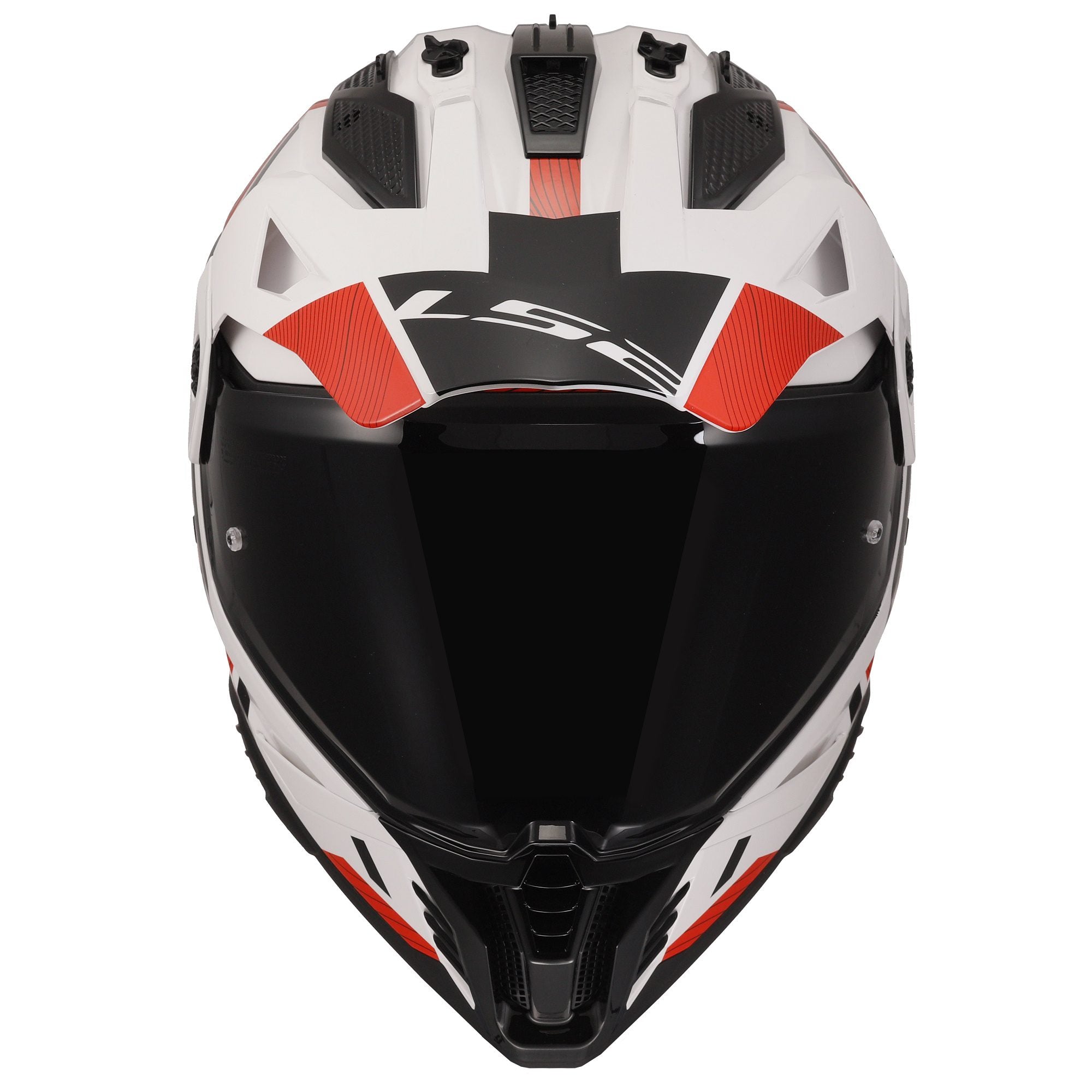 HELMET ‏LS2 MX702 PIONEER II HILL WHITE RED