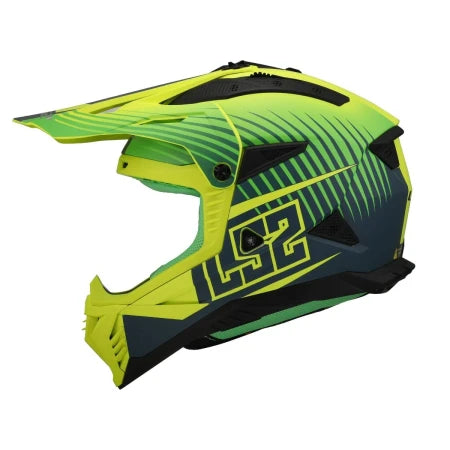 HELMET LS2 MX 708 FAST II DUCK YELLOW