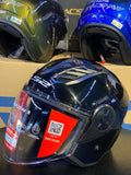 HELMET LS2 OF616 AIRFLOW GLOSS BLACK