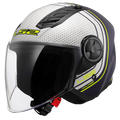 HELMET LS2 OF616 AIRFLOW COURSE MATT BLUE WHITE