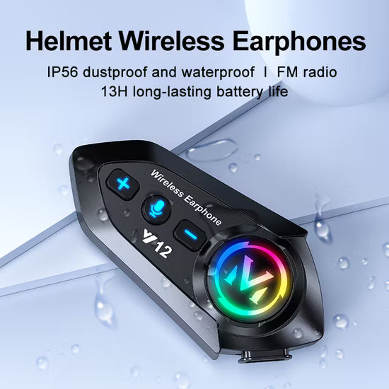 BLUETOOTH HELMET HEADSET Y12