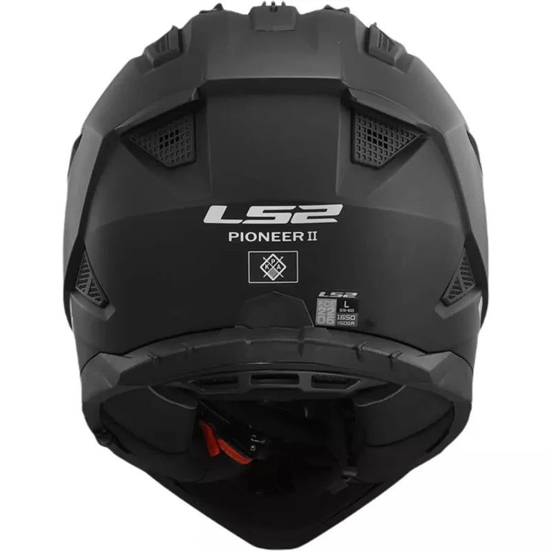 HELMET ‏LS2 MX702 PIONEER II MATT BLACK