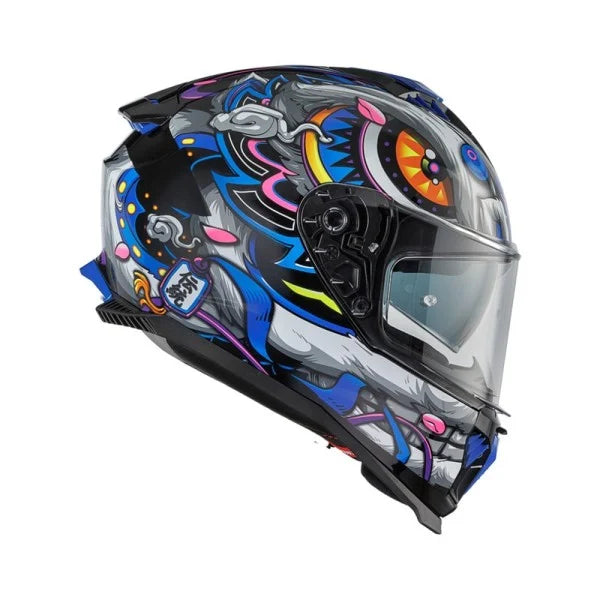 HELMET PREMIER TYPHOON LY 18 AZUL BLUE
