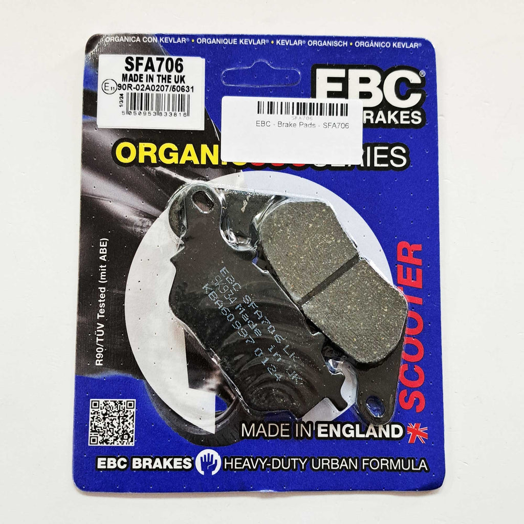 EBC Brakes SFA706 Series Scooter Organic Pads