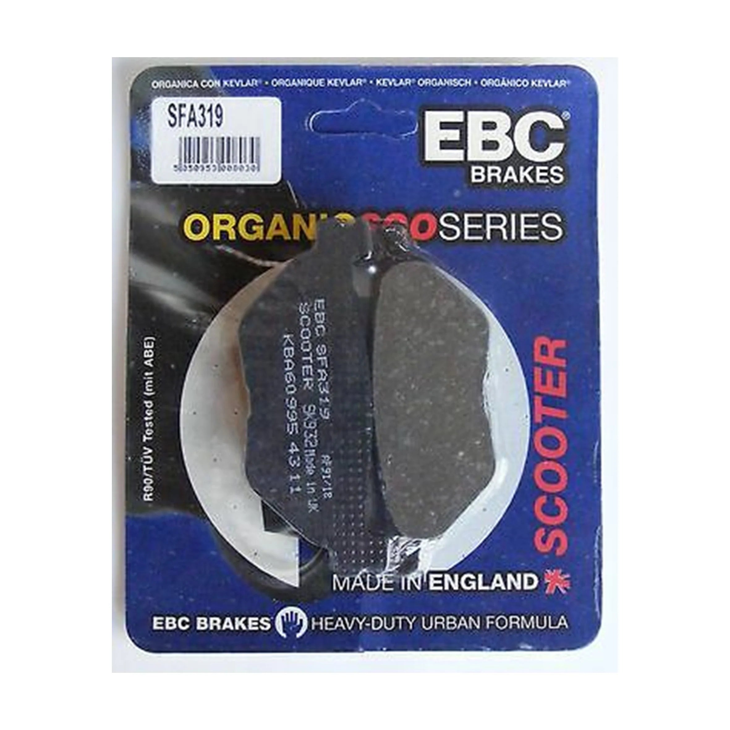 EBC Brakes SFA319 Series Scooter Organic Pads