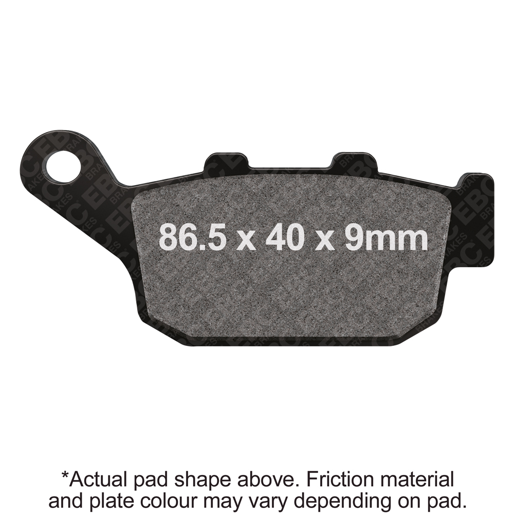 EBC Brakes Organic FA496 Series Pads