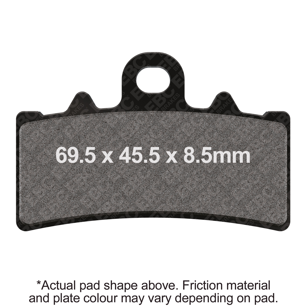 EBC Brakes FA606HH Double-H™ Sintered Pads