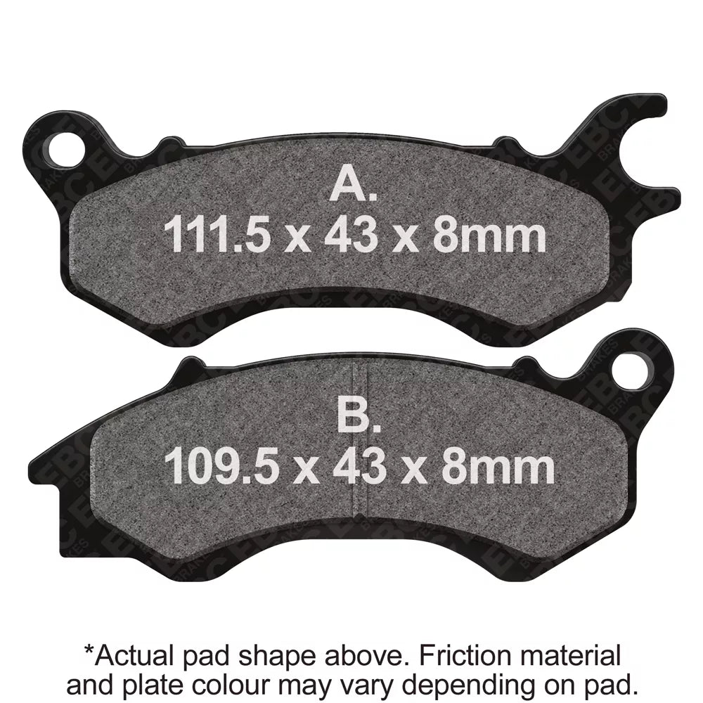 EBC Brakes SFA709 Series Scooter Organic Pads