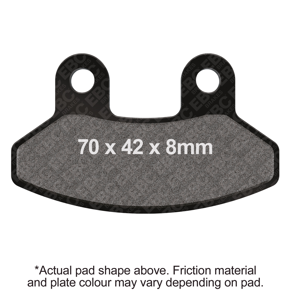 EBC Brakes SFA306 Series Scooter Organic Pads