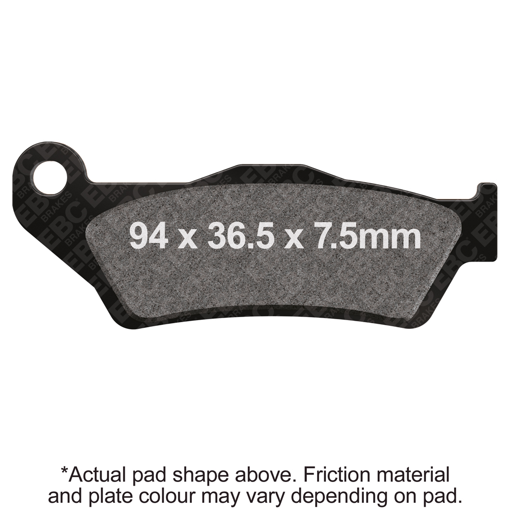 EBC Brakes Organic FA181TT Series Pads