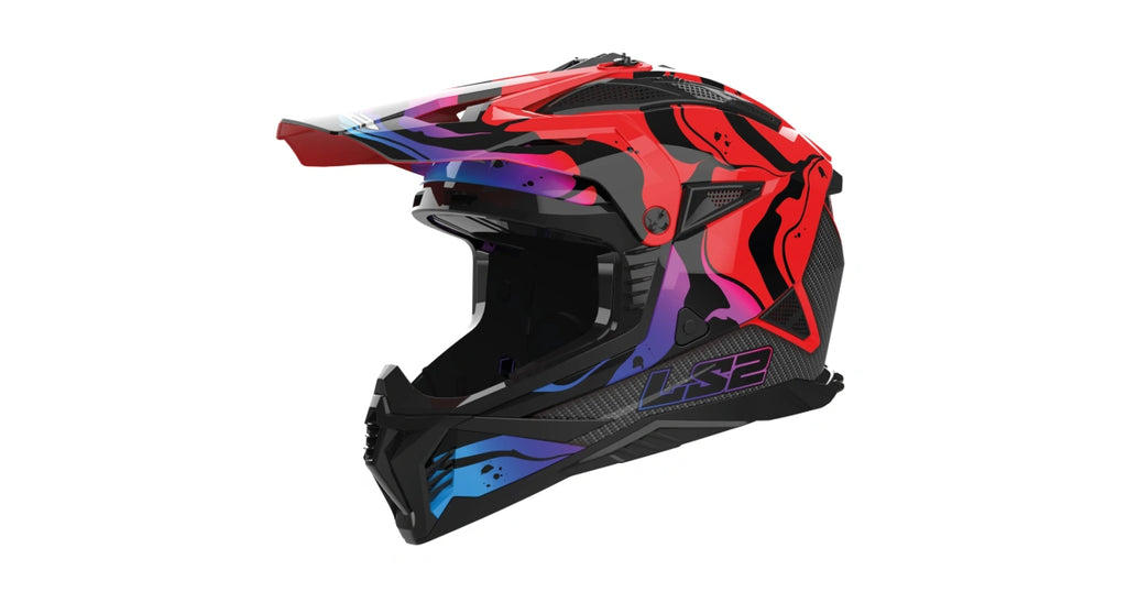 קסדה LS2 MX 708 FAST II WASH אדום