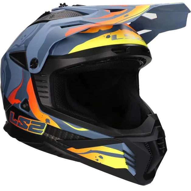 קסדת LS2 MX 708 FAST II WASH אפור