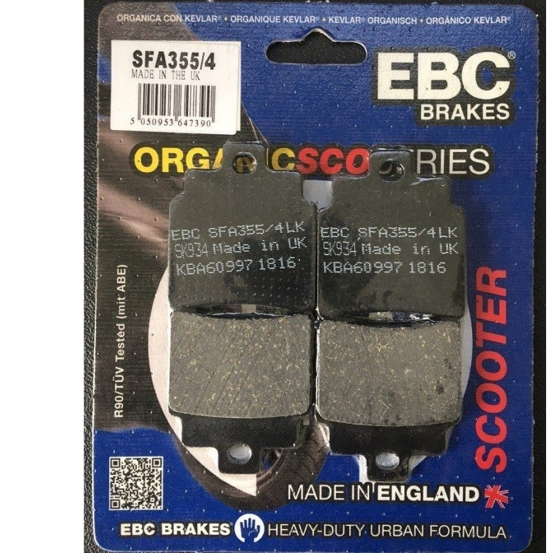 EBC Brakes SFA355/4 Series Scooter Organic Pads