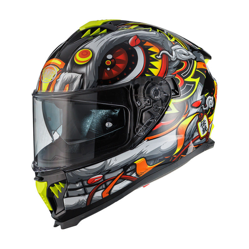HELMET PREMIER TYPHOON LY 12 AMARILLO YELLOW