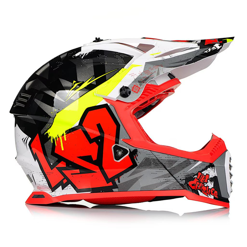 HELMET ‏LS2 MX437 PIONEER II MATT BLACK