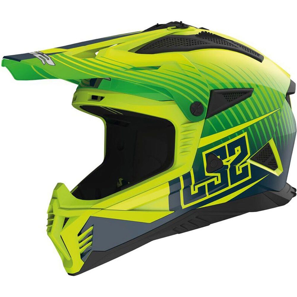 HELMET LS2 MX 708 FAST II DUCK YELLOW