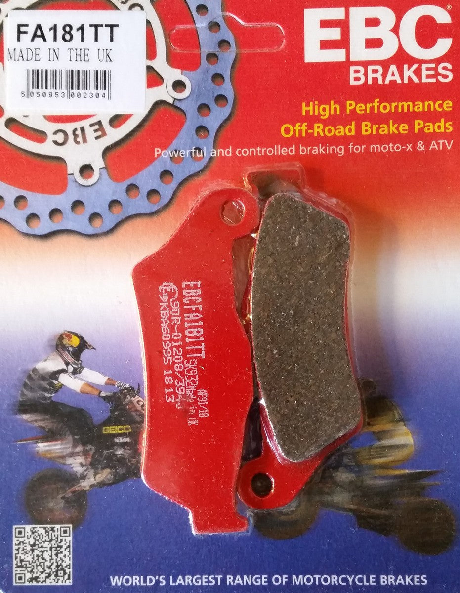 EBC Brakes Organic FA181TT Series Pads