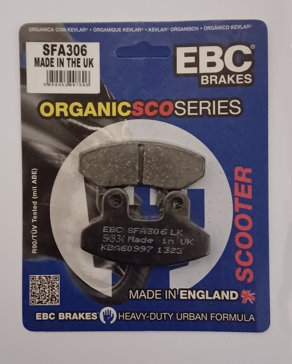 EBC Brakes SFA306 Series Scooter Organic Pads